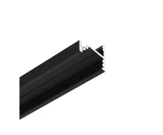 LED juostos kampinis profilis CORNER10.v2, juodas, 3m
