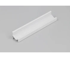 LED juostos kampinis profilis CORNER10.v2, baltas, 4m