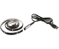 LED juostos komplektas, RGB, IP65, 1m, su USB jungtimi