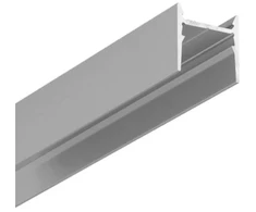 LED juostos paviršinis profilis COZY12 C/U1, anoduoto aliuminio, 3m