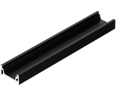 LED juostos paviršinis profilis SURFACE10.v2, juodas, 4m