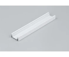 LED juostos paviršinis profilis SURFACE10.v2, baltas, 1m