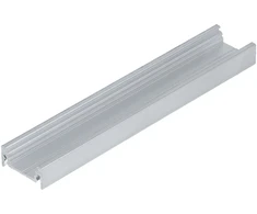 LED juostos paviršinis profilis SURFACE10.v2, neanoduoto aliuminio sp., 1m