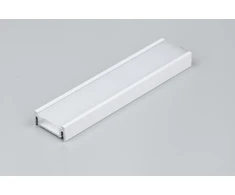LED juostos paviršinis profilis SURFACE14.v2, baltas, 4m
