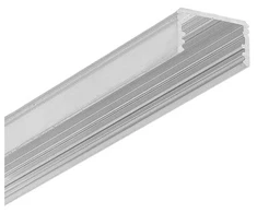 LED juostos paviršinis profilis UNI14 BC3/Y, neanoduoto aliuminio, 2m