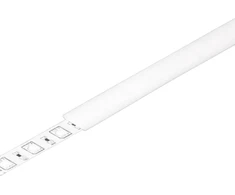 LED juostos profilio dangtelis A, baltas, 1m