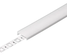 LED juostos profilio dangtelis C3 CLICK, baltas, 1m