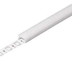 LED juostos profilio dangtelis C4 CLICK, baltas, 1m