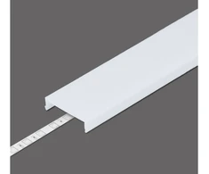 LED juostos profilio dangtelis C7 CLICK, baltas, 4m