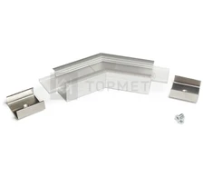 LED juostos profilio LINEA-IN20 135 laipsnių kampinis sujungimas, anoduotas aliuminis