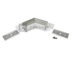 LED juostos profilio LINEA20 kampinė 120° jungtis, anoduota