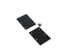 LED juostos profilio PIXEL33-02 užbaigimo elementai, juodos sp., 2vnt.