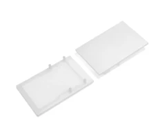 LED juostos profilio VARIO30-02 dangtelio užbaigimo elementai, e9, balti-opalo sp.