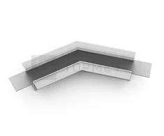 LED juostos profilio VARIO30-05 135 laipsnių kampinis sujungimas, anoduotas aliuminis