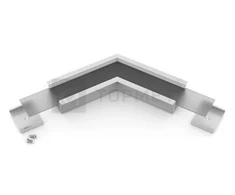 LED juostos profilio VARIO30-07 120 laipsnių kampinis sujungimas, anoduotas aliuminis