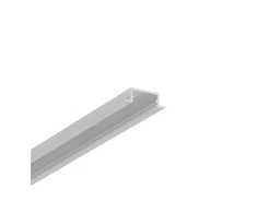 LED juostos profilis BEGTIN12 J/S, neanoduotas aliuminis, 1m