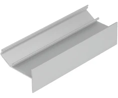 LED juostos profilis GLOW12 UP A1C, anoduotas aliuminis, 3m