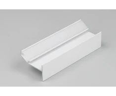 LED juostos profilis GLOW12 UP A1C, baltas, 1m