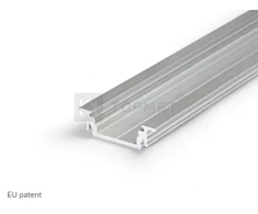 LED juostos profilis GROOVE14 EF/TY, neanoduotas aliuminis, 2m