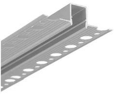 LED juostos profilis HIDE10 C4 PLUS, anoduotas aliuminis, 2m