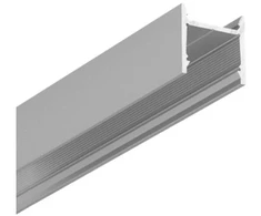 LED juostos profilis LEVEL12 C/U1, anoduoto aliuminio, 2m