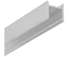 LED juostos profilis LEVEL12 C/U1, neanoduoto aliuminio, 2m