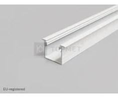 LED juostos profilis LINEA-IN20 EF/U7, baltas, 2m