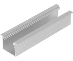 LED juostos profilis LINEA-IN20 EF/U7, neanoduotas aliuminis, 2m