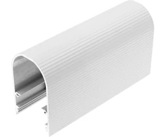 LED juostos profilis NAMI23 CD-9, baltas, 3m