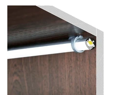 LED juostos profilis PEN8 I, anoduotas aliuminis, 3m