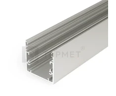 LED juostos profilis PHIL53, neanoduoto aliuminio, 3m