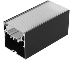 LED juostos profilis PHIL.V2, juodas, 3m