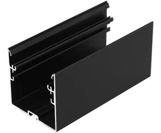 LED juostos profilis PHIL.V2, juodas, 4m