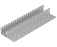 LED juostos profilis PLANE14 SIDE, anoduoto aliuminio sp., 4m