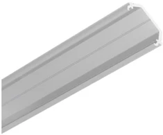 LED juostos profilis QUARTER10 BD/U6, anoduotas aliuminis, 2m