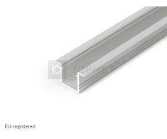 LED juostos profilis SMART-IN10 AC2/Z, neanoduotas aliuminis, 2m