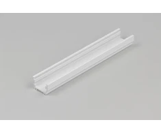 LED juostos profilis UNI12, baltai dažytas, 3m