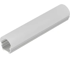 LED juostos profilis UNI12 BCD/U, anoduotas aliuminis, 1m