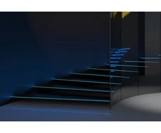 LED juostos profilis UP-BOLD12 K, anoduoto aliuminio sp., 2m