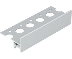 LED juostos profilis UP-TILE10 A PLUS, anoduotas aliuminis, 1m