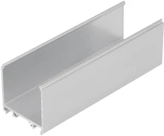 LED juostos profilis VARIO30-08, skirtas maitinimo šaltiniui uždengti, neanoduotas aliuminis, 2m