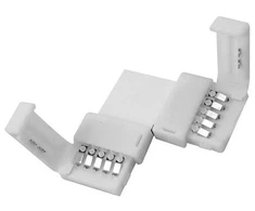 LED juostos (RGBW) kampinis sujungimas