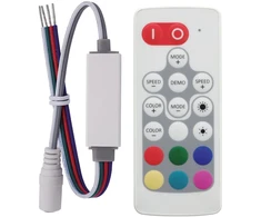 LED juostos valdiklis ST06FP, 5-24V, 6A, su nuotolinio valdymo pulteliu