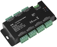 LED juostų valdiklis, 6 kanalų