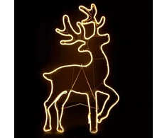 LED Kalėdinis elnias 92 cm