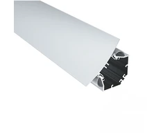 LED kampinis profilis su dangteliu, aliuminio sp., 2m, 20327