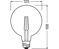 LED lemputė Vintage 1906© LED 40 4.5 W/2500K E27