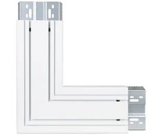 LED linijinio šviestuvo LINEAR INDIVILED kampinis sujungimas, baltas