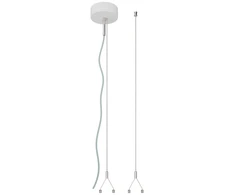 LED linijinio šviestuvo LINEAR INDIVILED pakabinimo rinkinys, baltas