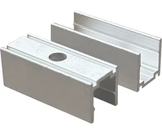 LED NEON juostos laikikliai, aliuminio sp., 10vnt., CL0606